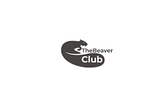 design fun beaver club restaurant logo