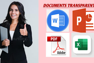 convert word,excel or any documents to PDF professionally