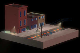 design your landscape or outdoor environment, 3d modeling