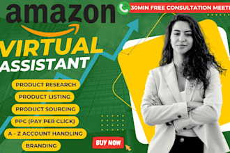 be your expert amazon virtual assistant