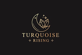 design artsy feminine crystal jewelry logo