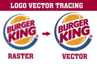 vector tracing convert image to vector logo design file ai, eps, svg, png, pdf