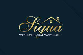 make a signature realtor luxury real estate logo design