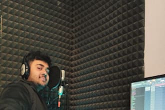 be a english voice over artist expert in dubbing and editing