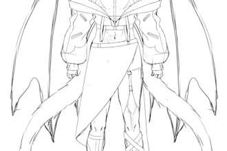 sketch vtuber for your model