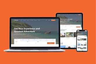 build travel affiliate website to make passive income for tour agency blogger