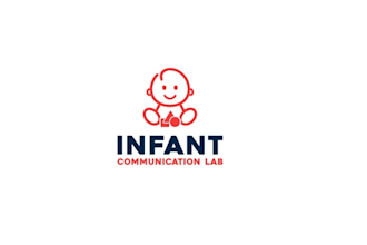 design cute fun baby research lab logo