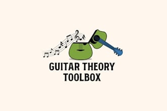 design online guitar course logo