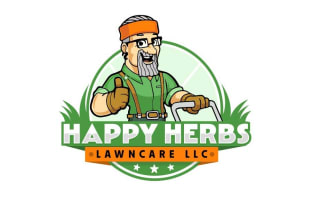 create a modern lawn care logo for you