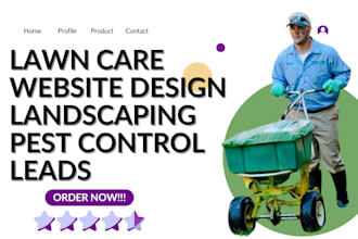 lawn care leads landscaping lawn care snow removal leads gutter cleaning website