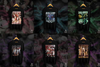 design a custom 90s bootleg tshirt