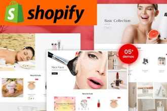build shopify landing page, product page,store design in pagefly,gempages,shogun