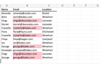 fix clean and format deduplicate any excel google sheet