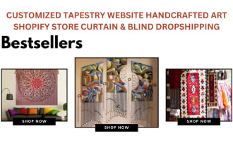 customized tapestry website curtain shopify store tapestry dropshipping