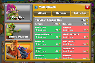 helping you with my bases in your clan activities