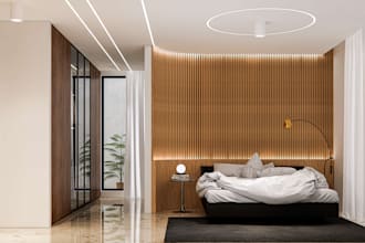 create bedroom interior design and realistic 3d rendering