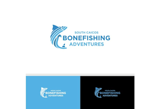 create memorable bone fishing company logo