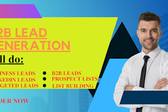 do business database email list contact list data collection and lead generation