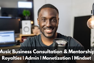 mentor and consult on the music business in africa