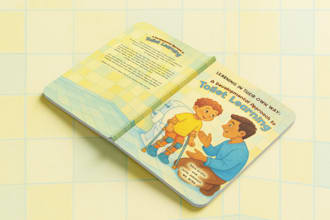 do children book and book cover illustration