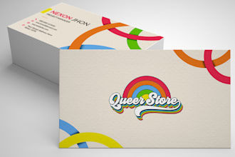 design an elegant premium logo with brand identity kit