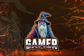 do dynamic cartoon mascot, twitch emotes, esports and sports logo