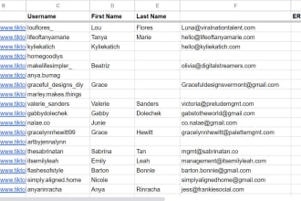 detect tiktok, instagram, and youtube influencers list for influencer marketing