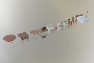 create low poly models