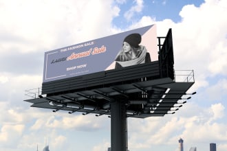 deign your outdoor advertisement like billboard signage etc