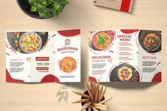 modern restaurant menu, food menu ,flyer or brochure