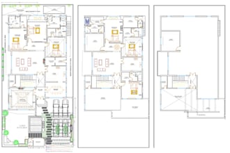 create professional 2d floor plan and autocad 2d drawings