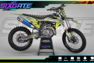 do graphics kit wrap decal design for your mx motorcycle dirt bike supermoto