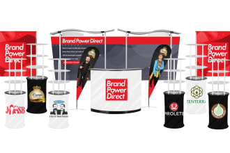 design trade show booth graphics
