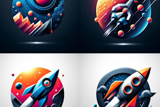 do design professional modern and 3d business logo