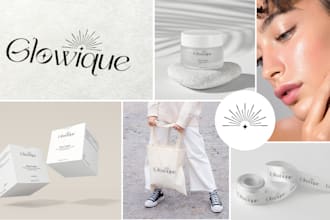 create a brand style guide, full branding kit and empower brand visual identity