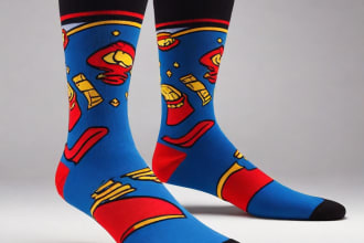 design crew socks, knighted socks for you