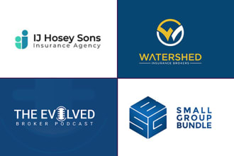 create insurance, financial, marketing, banking logo