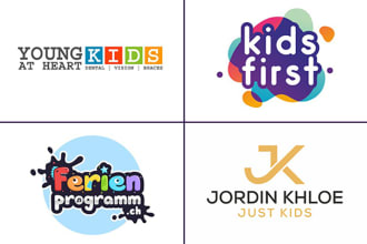 design amazing amazon store baby kids logo for you