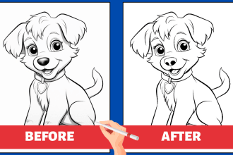 remove grayscale from your coloring pages for best look