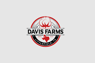 create a sophisticated, distinctive farms logo for your company