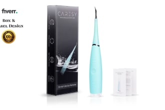 create an attractive label design for your custom product packaging