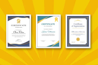 professional designs for coupons, vouchers, and  certificates
