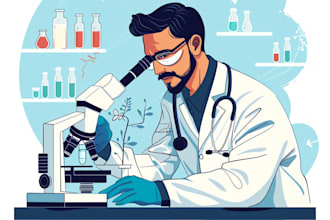 design scientific, medical, educational illustration for you