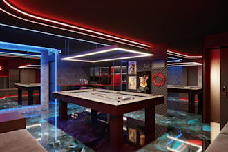 create a unique commercial interior design