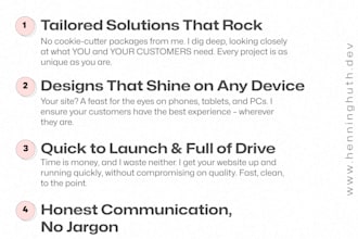 develop a custom hand coded website optimized for SEO and speed
