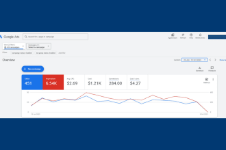 setup, run and optimize google search ads campaign for repair services business