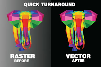 do professional  vector tracing and enhancement of your logo