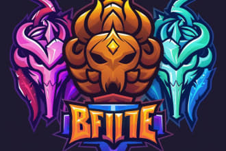 make medieval, fantasy, rpg gaming logo