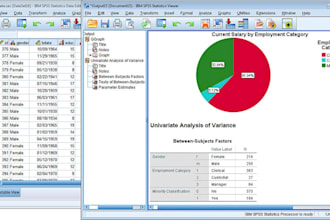 economics research, finance, statistics, data analysis in spss