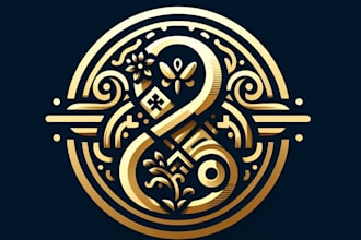 do creative luxury entertainment logo in very short time